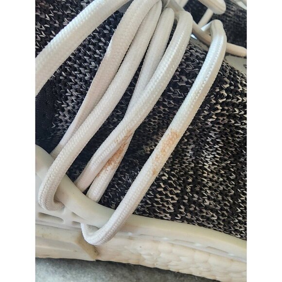 Size 12.5 Adidas Pharrell x NMD Human Race Trail Oreo Sneakers Moon Clouds - Picture 12 of 12